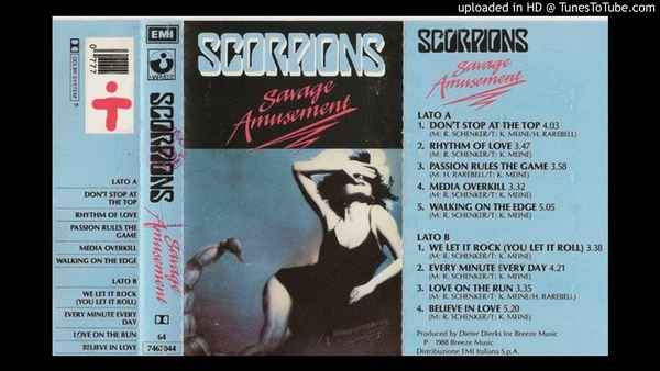 Scorpions Love On The Run