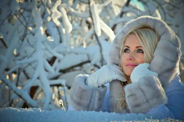 Натали Зима-блондинка