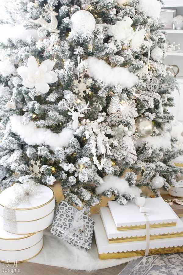 Рождество Белая белая