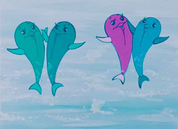 Детские песни Дельфины (м/ф В порту)