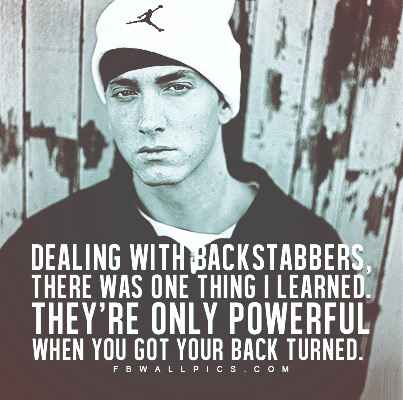Eminem Backstabber