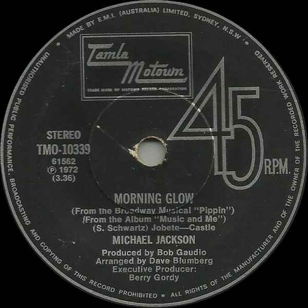 Michael Jackson Morning Glow